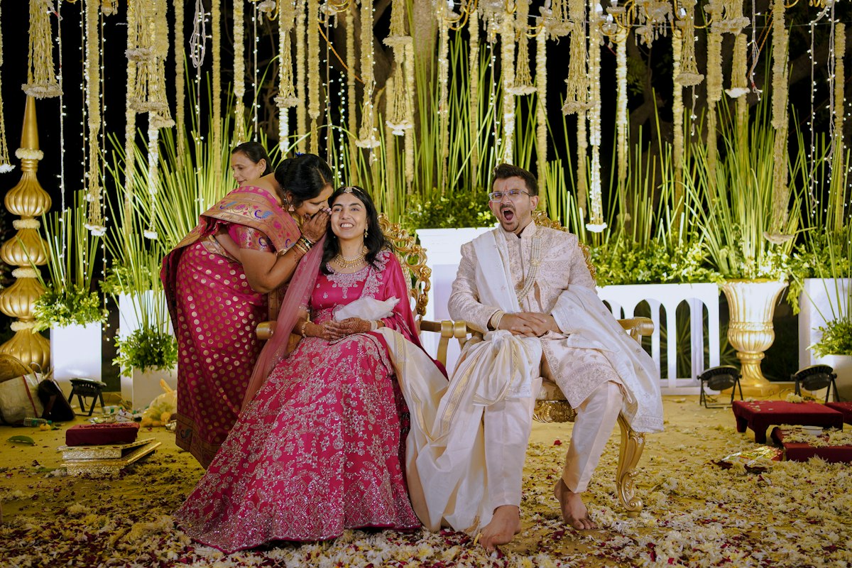 Wedding couple